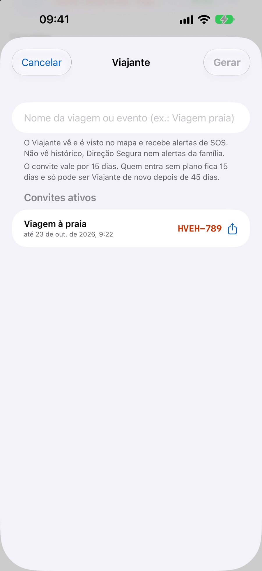 Viajante temporário no Círculo, com prazo para sair